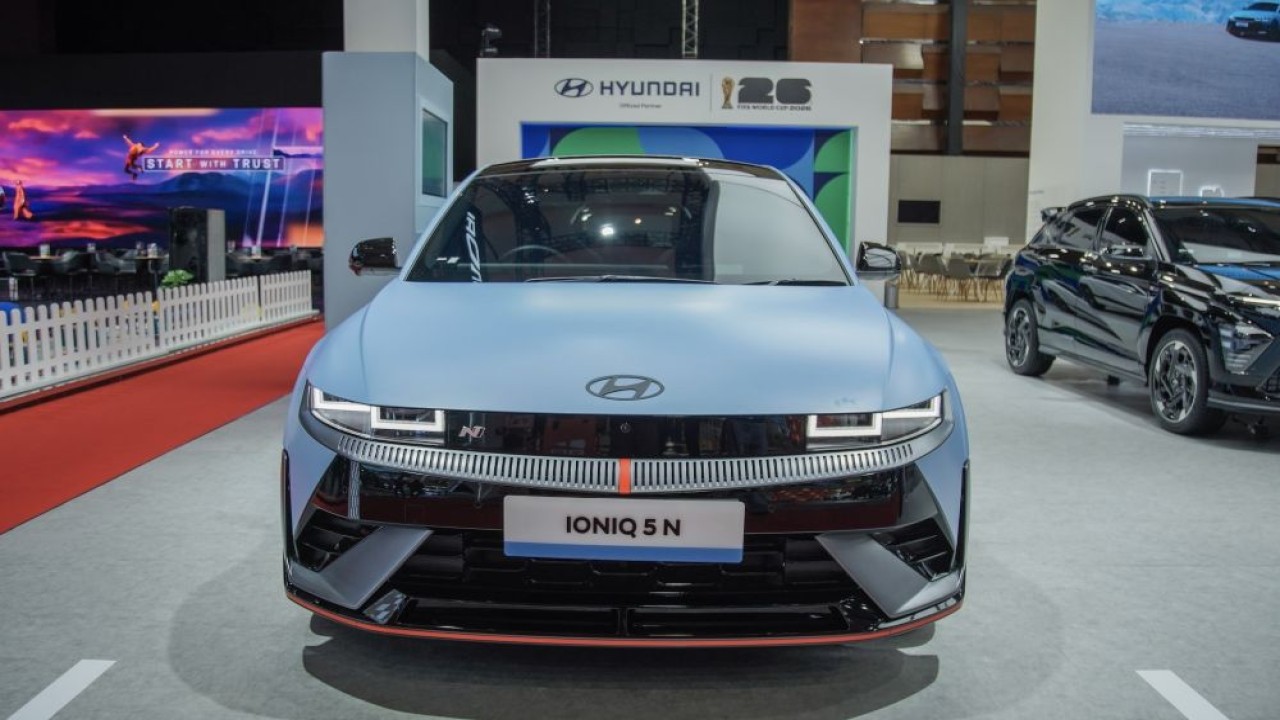Hyundai IONIQ 5 N hadir di IIMS 2026. (Foto: Dok/Istimewa/HMID)