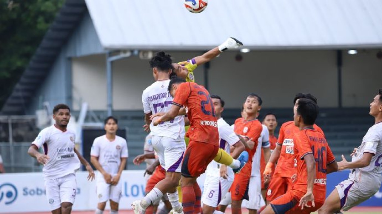 Dejan FC saat berhadapan dengan PSGC Ciamis di babak semi final (I League)