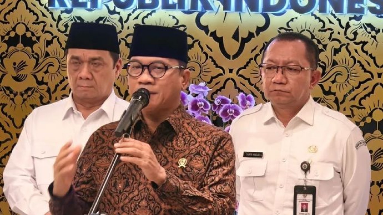 Menteri Desa, Pembangunan Daerah Tertinggal Yandri Susanto. (Antara)