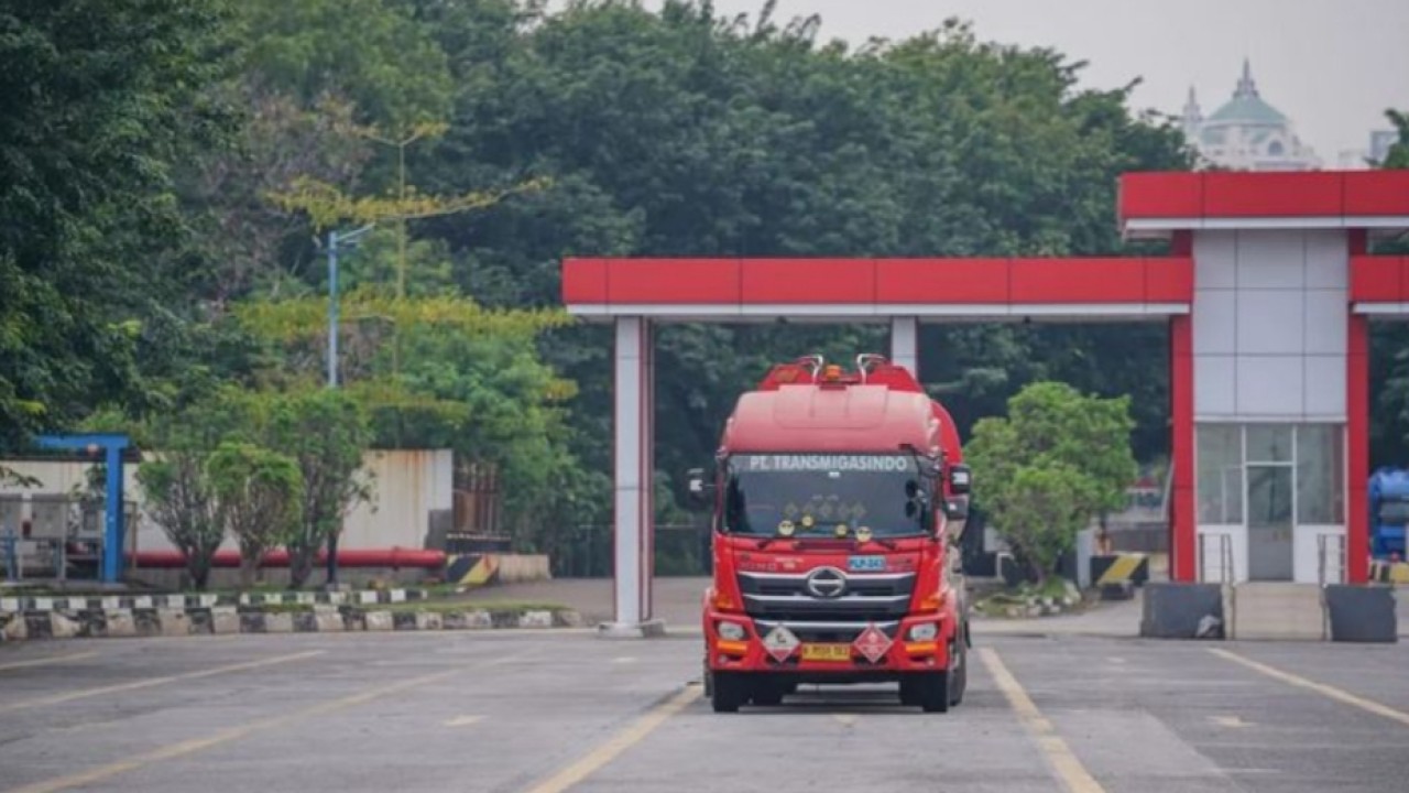 Truk tangki BBM. ANTARA/HO-PT Pertamina Patra Niaga (Antara)