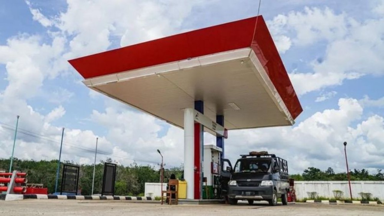 Salah satu SPBU program BBM Satu Harga. (Foto: Antara)