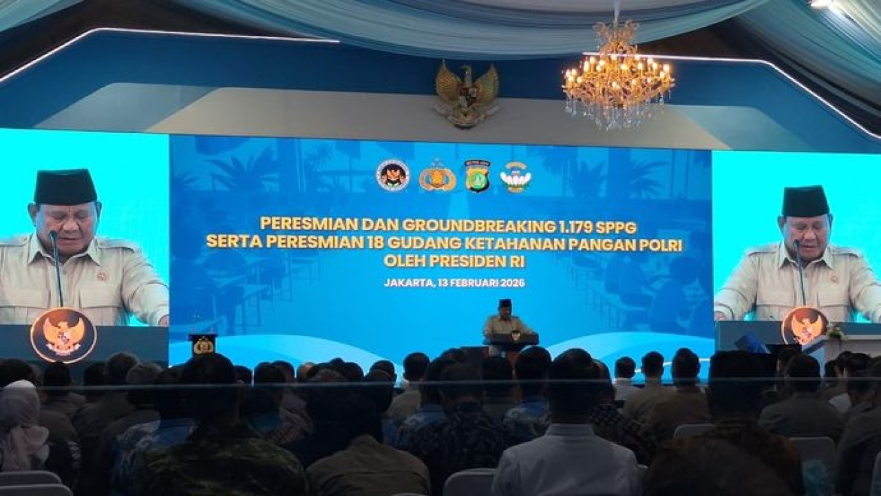 Prabowo Subianto di SPPG Polri (NTVnews)