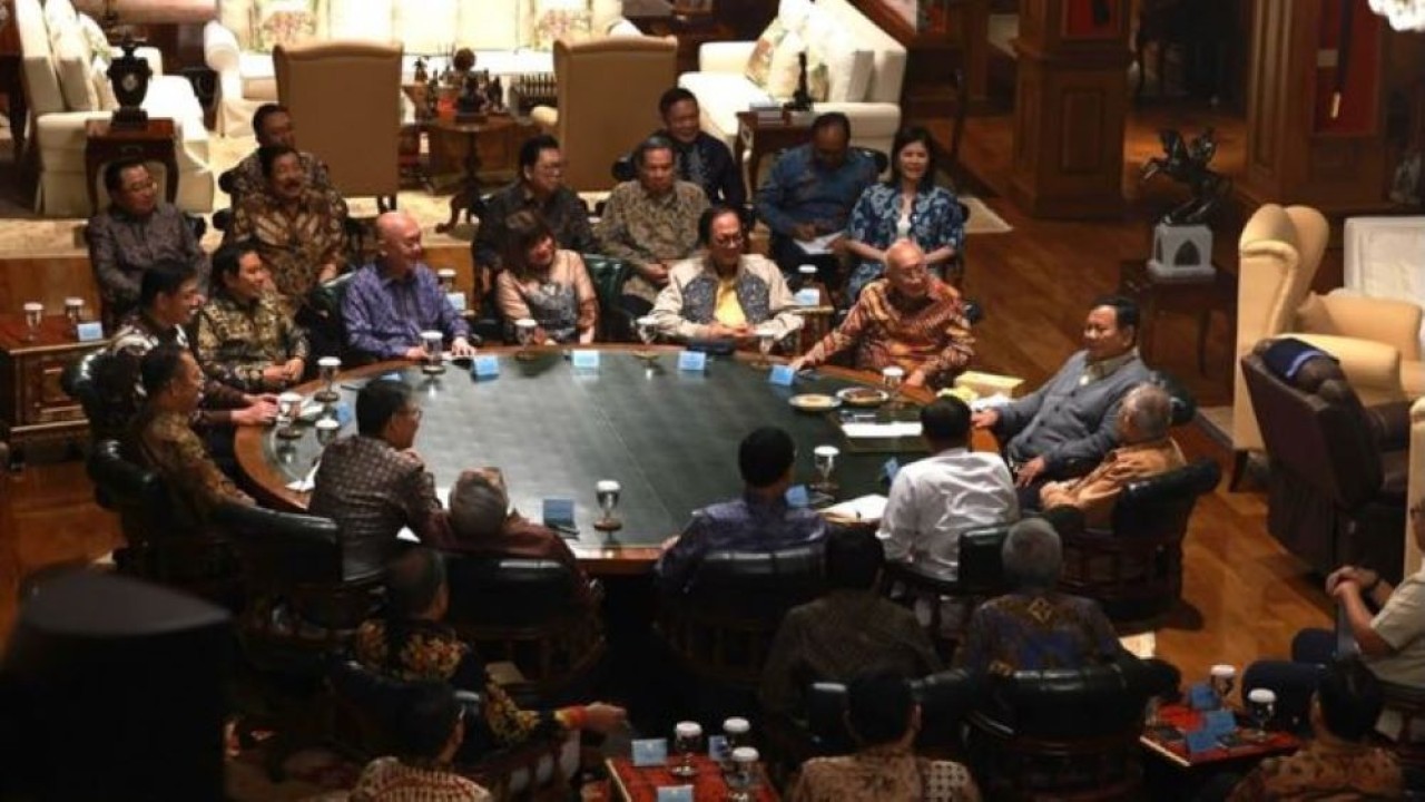 Prabowo Bertemu APINDO di Hambalang (Istimewa)