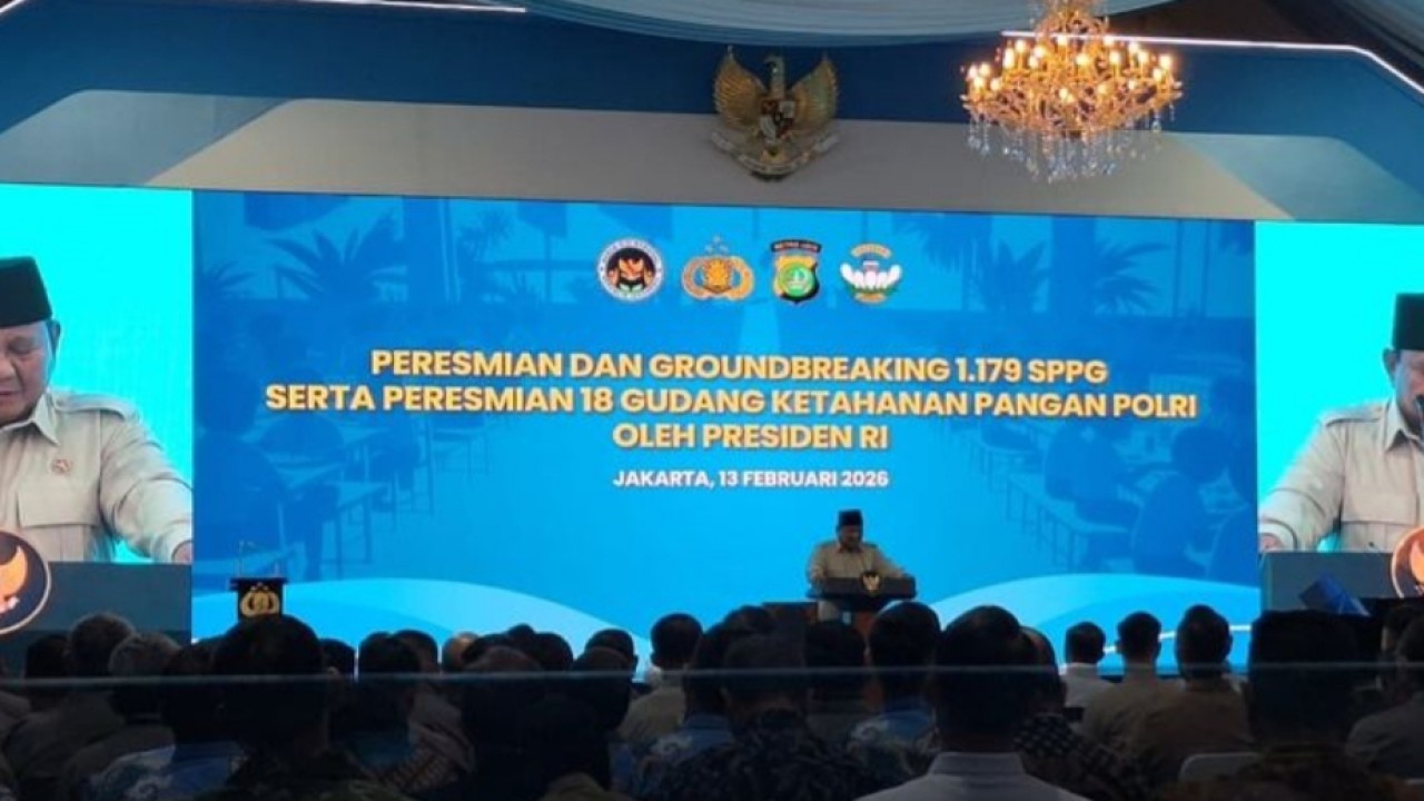 Prabowo Subianto di SPPG Polri (NTVnews)