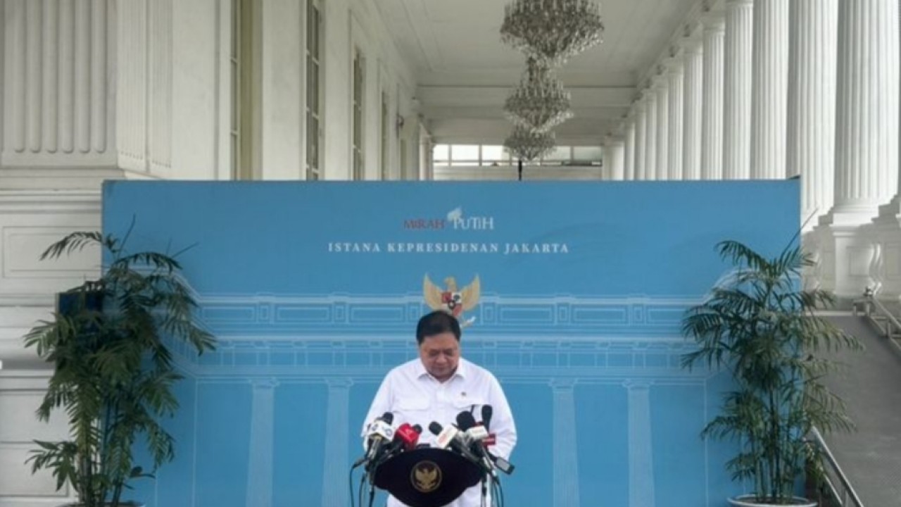 Menteri Koordinator Bidang Perekonomian Republik Indonesia Airlangga Hartarto (NTVnews)