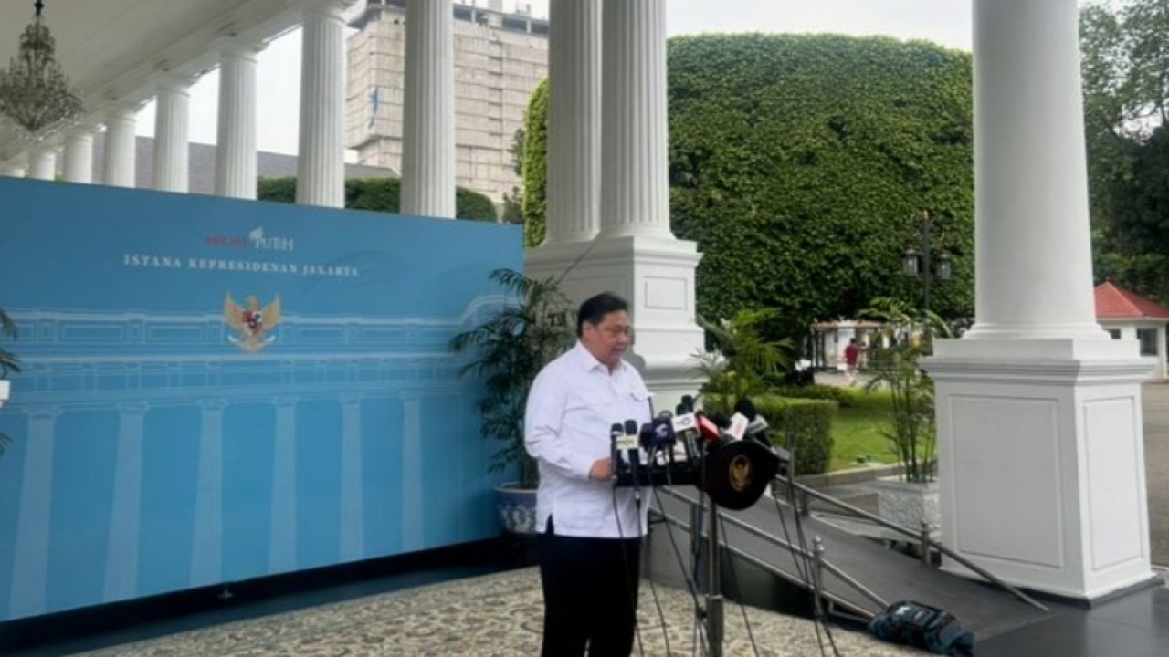 Menteri Koordinator Bidang Perekonomian Republik Indonesia Airlangga Hartarto (NTVnews)