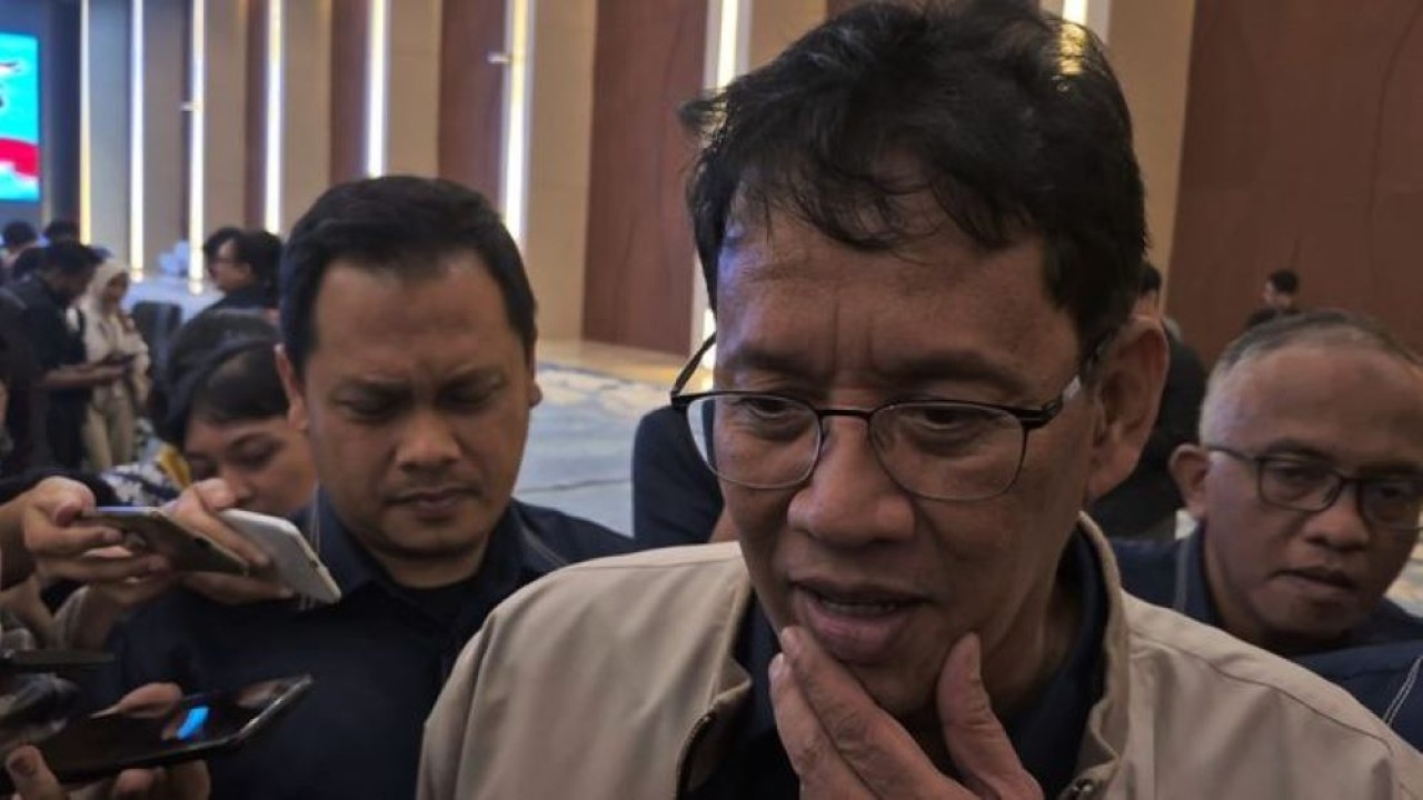 Menteri Keuangan (Menkeu) Purbaya Yudhi Sadewa mengenai skema pembayaran utang Kereta Cepat Indonesia-China atau Whoosh memakai APBN. (Ntvnews.id-Muslimin Trisyuliono)