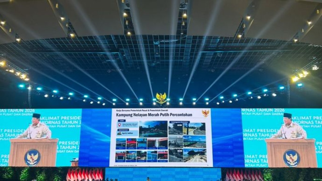 Prabowo Subianto di Rakornas Pemerintah Pusat dan Daerah (NTVnews)