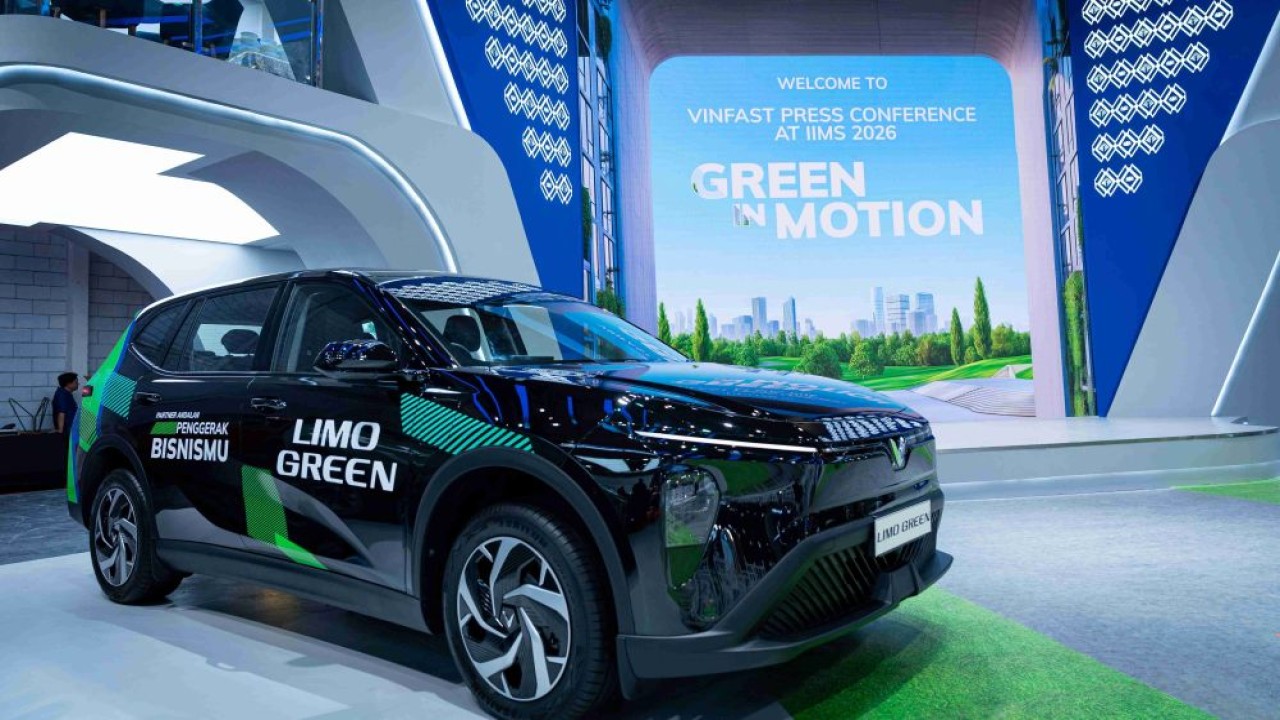 VinFast Limo Green hadir di IIMS 2026. (Foto: Dok/Istimewa/VinFast Indonesia)