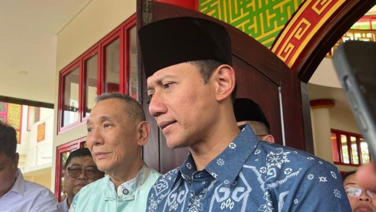 Menteri Koordinator Bidang Infrastruktur dan Pembangunan Kewilayahan (Menko IPK), Agus Harimurti Yudhoyono (AHY). (NTVNews.id/Adiansyah)