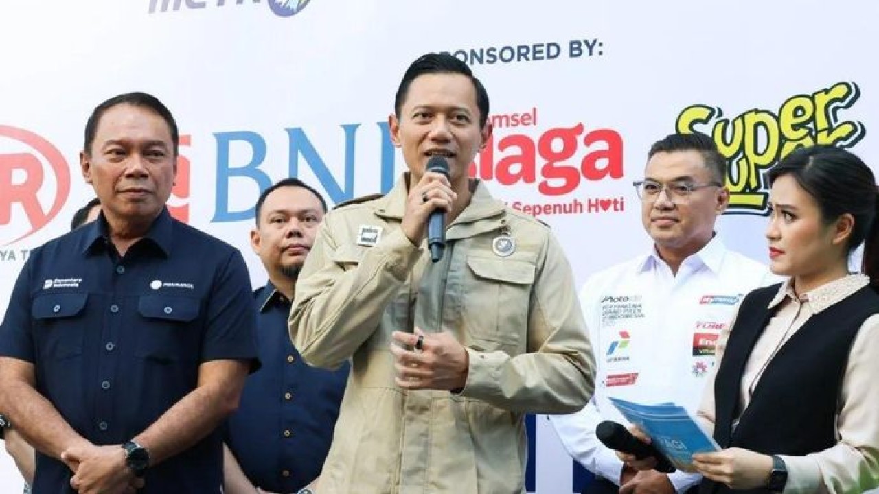 Menteri Koordinator Bidang Infrastruktur dan Pembangunan Kewilayahan (Menko IPK) Agus Harimurti Yudhoyono (AHY). ANTARA/HO-Kemenko IPK/aa. (Antara)
