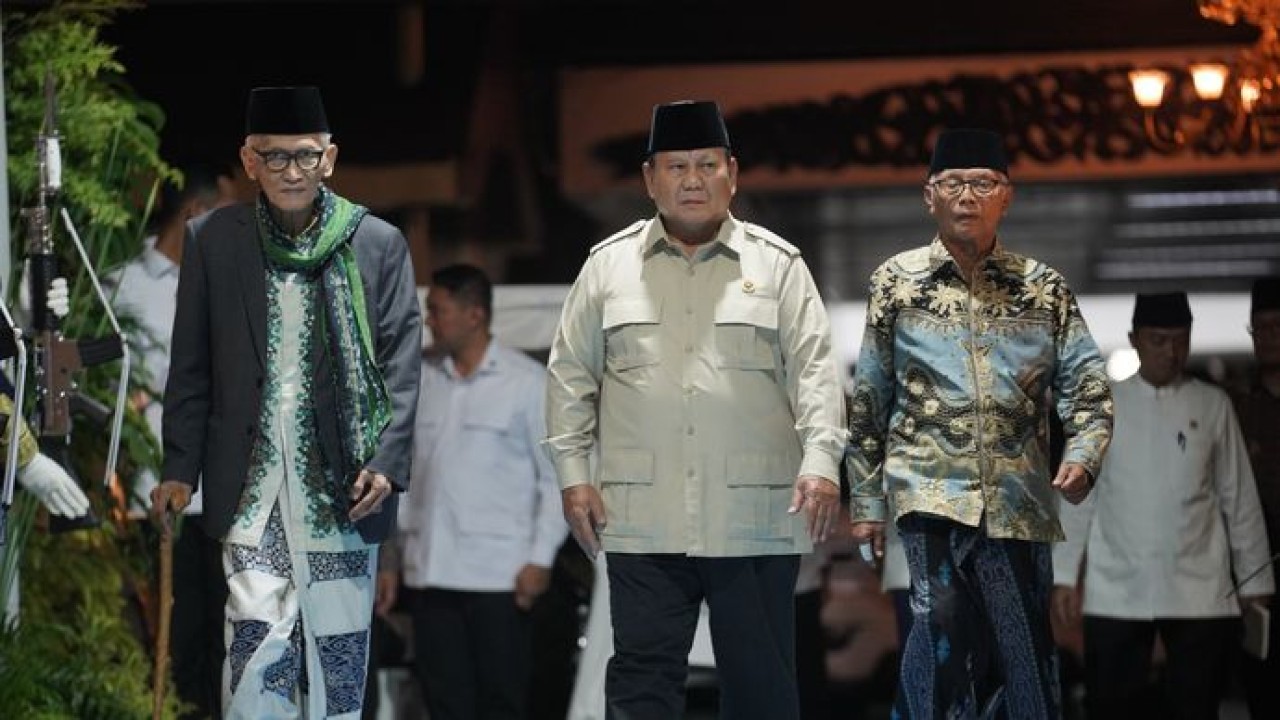 Ustaz Muhammad Subki Al-Bughury memuji kemampuan komunikasi Presiden RI Prabowo Subianto saat acara silahturahmi. (Istimewa)