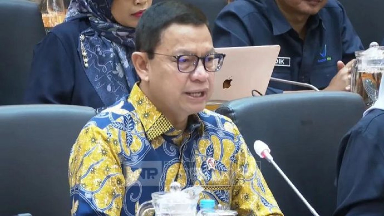 Tangkapan layar - Kepala BPOM Taruna Ikrar menyampaikan paparan dalam rapat dengar pendapat (RDP) bersama Komisi IX DPR RI di Jakarta, Senin (20/4/2026). ANTARA/Tri Meilani Ameliya (Antara)