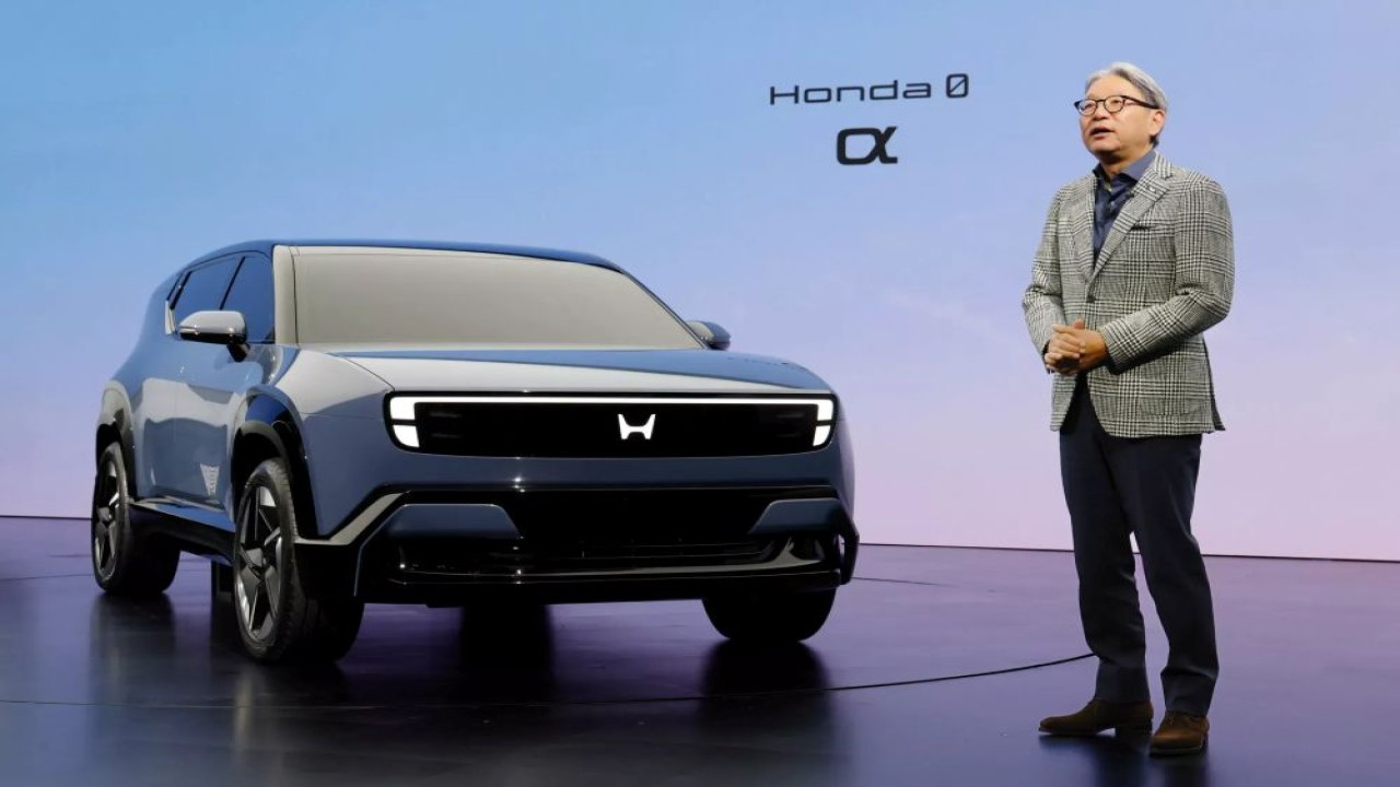 Prototipe SUV Honda 0α. (Foto: Istimewa via Carscoops)