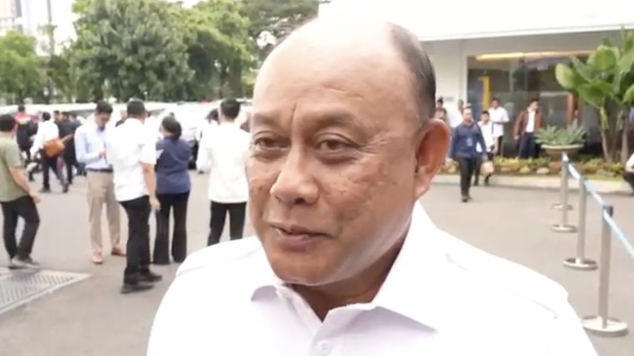 Kepala BGN Dadan Hindayana menjawab pertanyaan wartawan saat jelang taklimat di Istana Kepresidenan, Jakarta, Rabu (8/4/2026) ANTARA/HO-Dokumentasi Pribadi (Antara)