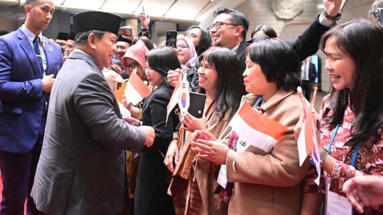 Presiden Prabowo Subianto tiba di Seoul Republik Korea (Setpres)