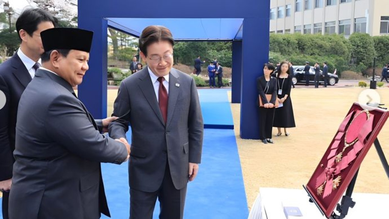 Presiden Prabowo dan Presiden Korea Selatan (Instagram)