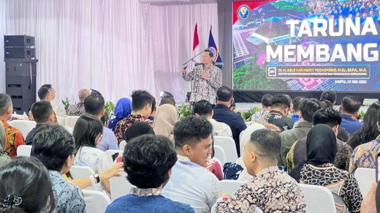 Menteri Koordinator Bidang Infrastruktur dan Pembangunan Kewilayahan Agus Harimurti Yudhoyono (AHY). (NTVNews.id)