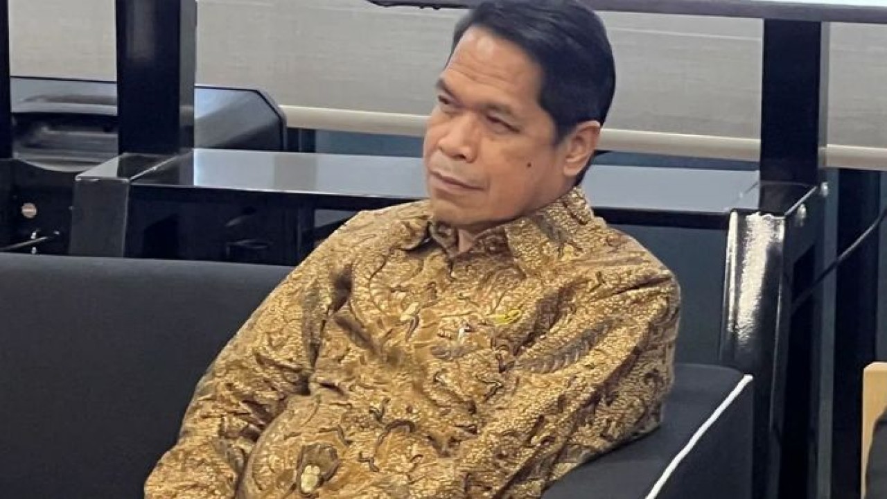 Direktur Jenderal Minyak dan Gas Bumi (Dirjen Migas) Kementerian ESDM Laode Sulaeman di acara “CNG & LNG untuk Rakyat” yang digelar di Jakarta, Selasa 5 Mei 2026. (ANTARA/Putu Indah Savitri) (Antara)