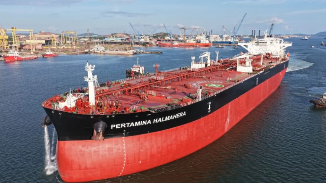 Armada MT Pertamina Halmahera. (ANTARA/HO-Pertamina Patra Niaga) (Antara)