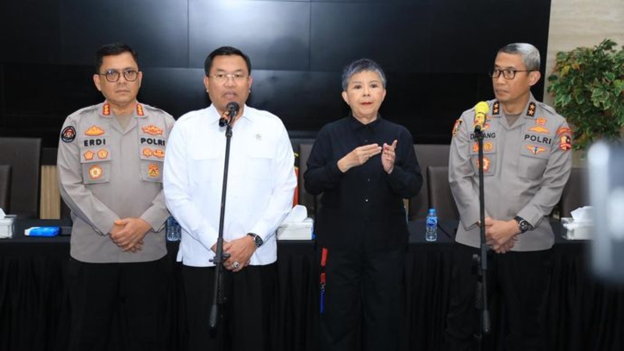 Wakil Kepala BGN Sony Sonjaya berkoordinasi dengan Polri.