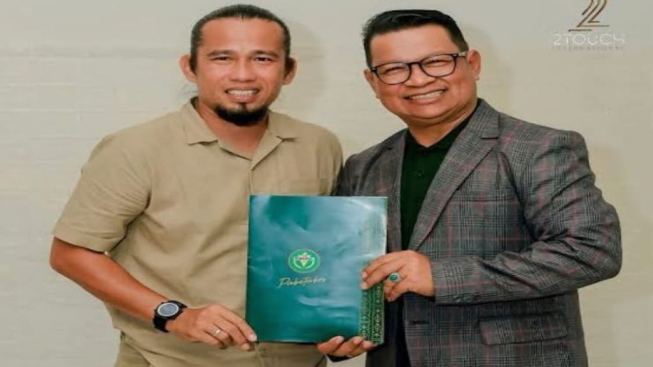 Plt Ketua BLiSPI Provinsi Lampung Fadli Fernanda (kiri)/ist