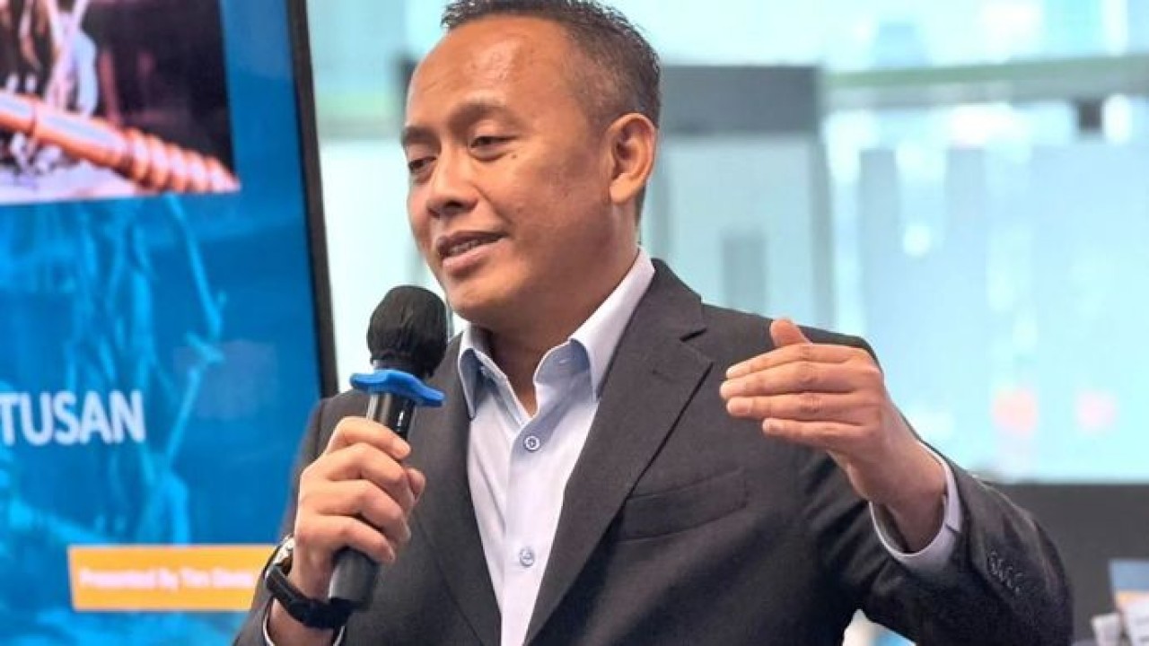 Direktur Utama PTPN IV PalmCo Jatmiko K Santosa. ANTARA/HO-PTPN IV (Antara)