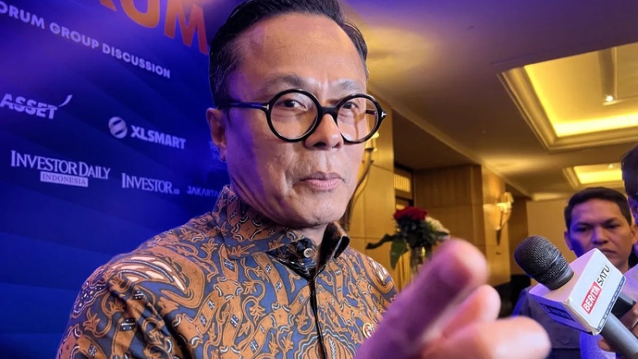 Kepala BP BUMN Dony Oskaria memberi keterangan ketika ditemui di sela-sela acara Jakarta Globe Insight yang digelar di Jakarta, Selasa (28/4/2026). (ANTARA/Putu Indah Savitri) (Antara)
