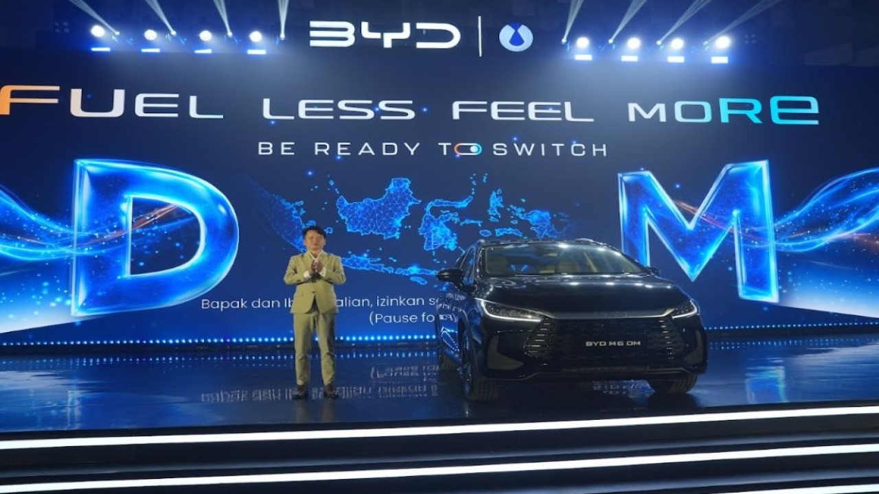 BYD mencatatkan langkah besar di industri otomotif nasional dengan resmi menghadirkan Dual Mode (DM) Technology di Indonesia.  (Foto: Dok/Istimewa)