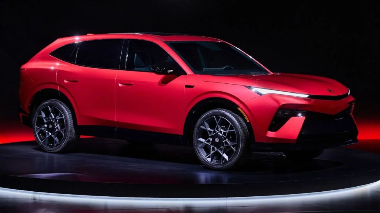 Prototype SUV Honda Acura hybrid. (Foto: Istimewa via Carscoops)