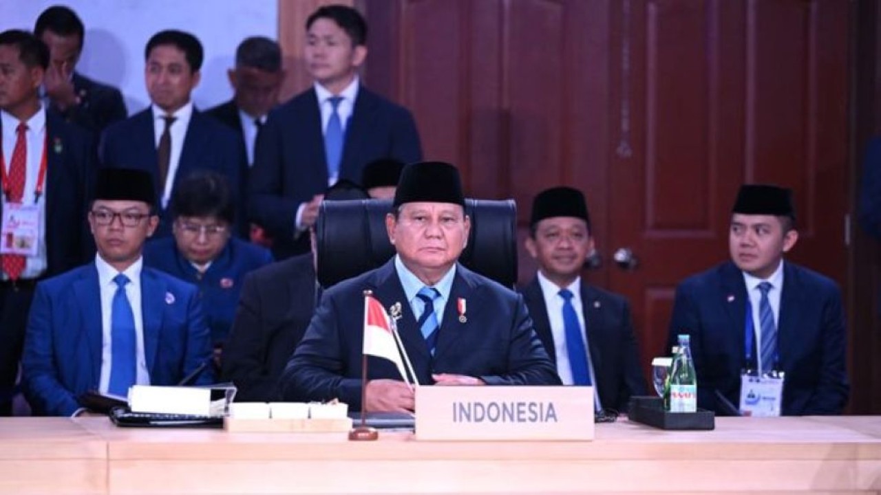 Presiden Prabowo Subianto di KTT ASEAN ke-48 di Cebu Filipina. (Foto: Sekretariat Presiden)