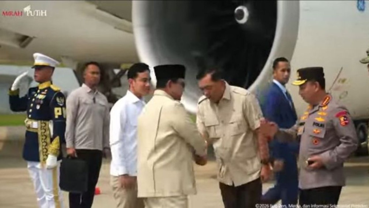 Presiden Prabowo Subianto tiba kembali di Indonesia pada Sabtu, 30 Mei 2026, setelah menyelesaikan rangkaian kunjungan kenegaraan selama empat hari di Prancis. (Foto: Istimewa)