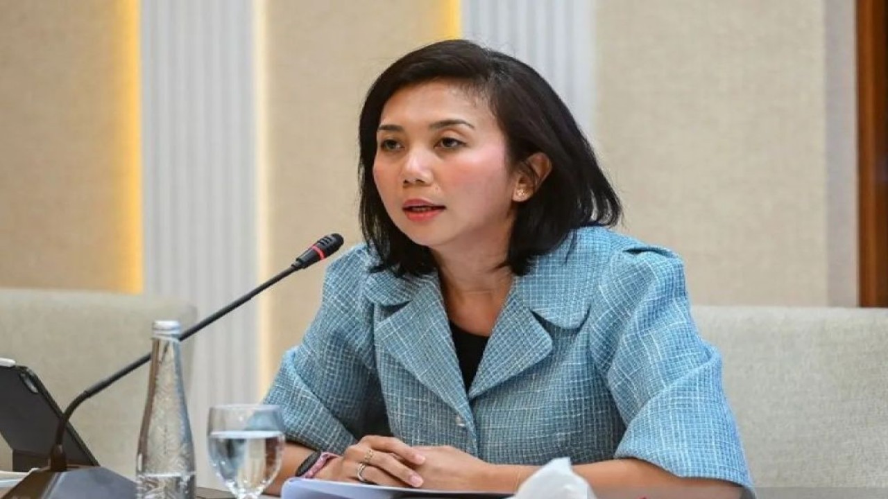 Juru Bicara Kementerian Luar Negeri (Kemlu) Yvonne Mewengkang. (Foto: ANTARA FOTO/Rivan Awal Lingga/tom/am)