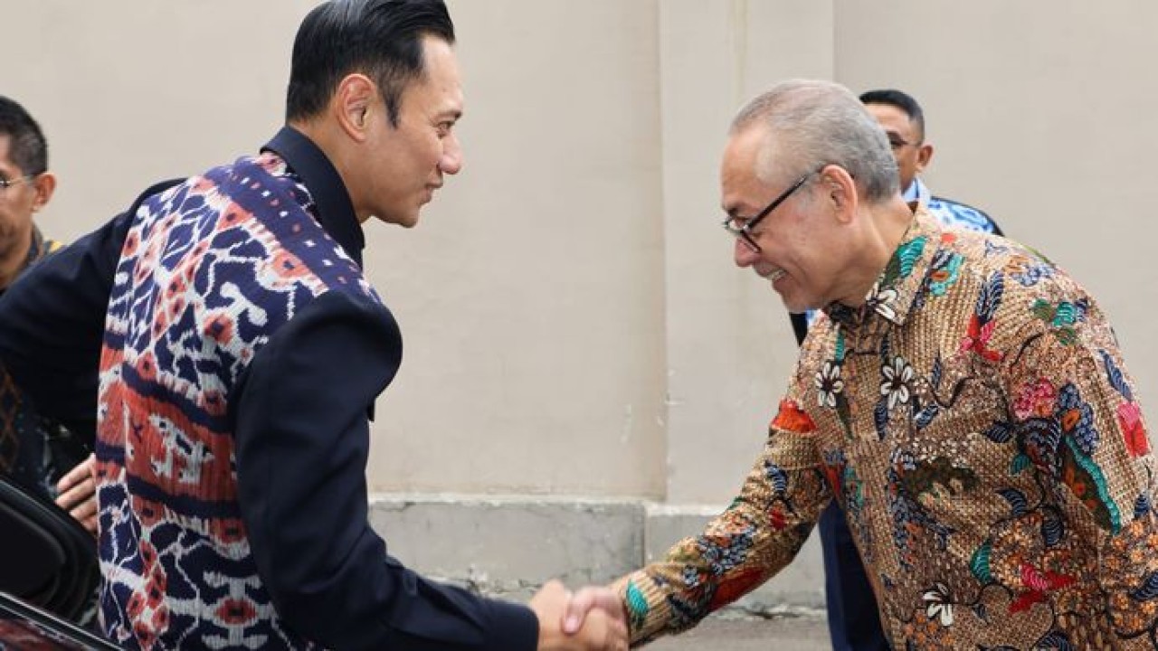 AHY bertemu Dubes dan diaspora Indonesia di Rusia (Kemenkoinfra)