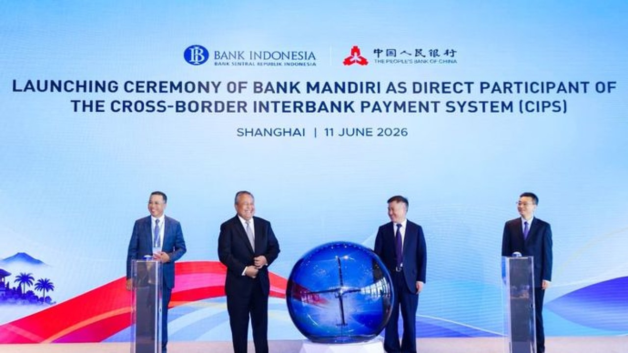 Bank Mandiri Jadi Bank Pertama di Indonesia yang Terhubung Langsung dengan CIPS, Perkuat Konektivitas Finansial RI-China. (Bank Mandiri)