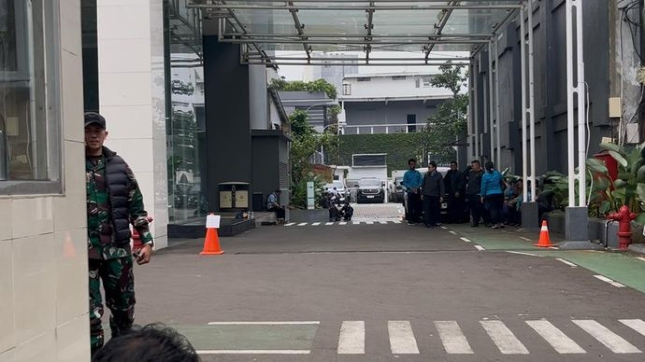 Situasi kantor BGN (Ntvnews.id/Adiansyah)