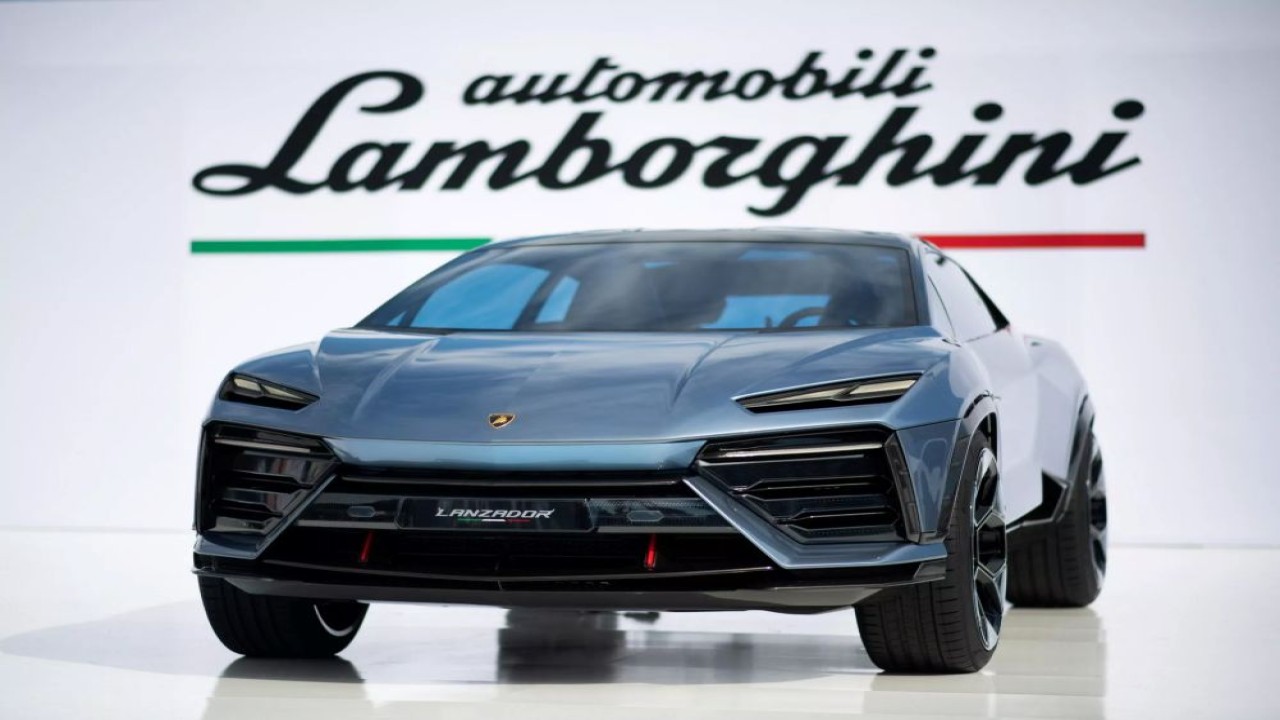 Lamborghini sebelumnya berencana meluncurkan Lanzador, mobil listrik pertamanya, sebelum akhir dekade ini. (Foto: Istimewa via Carscoops)