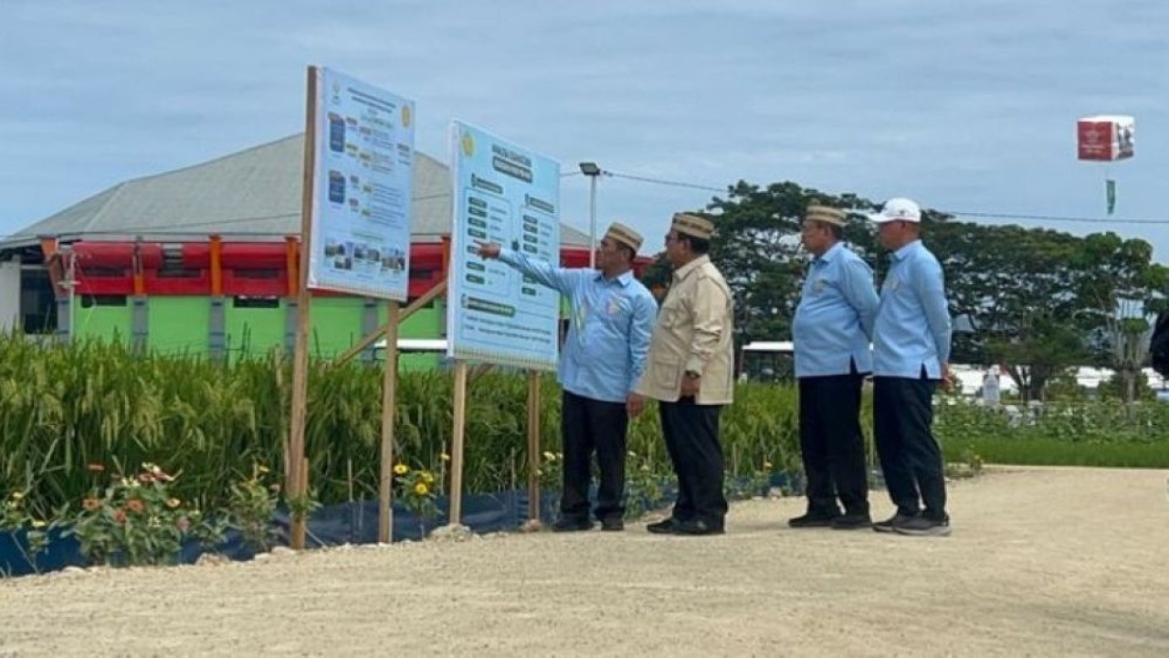 Presiden Prabowo Subianto dalam Puncak Pekan Nasional (PENAS) Petani dan Nelayan XVII di Sport Center Limboto, Kabupaten Gorontalo, Provinsi Gorontalo, pada Rabu, 24 Juni 2026. (Foto: Istimewa)