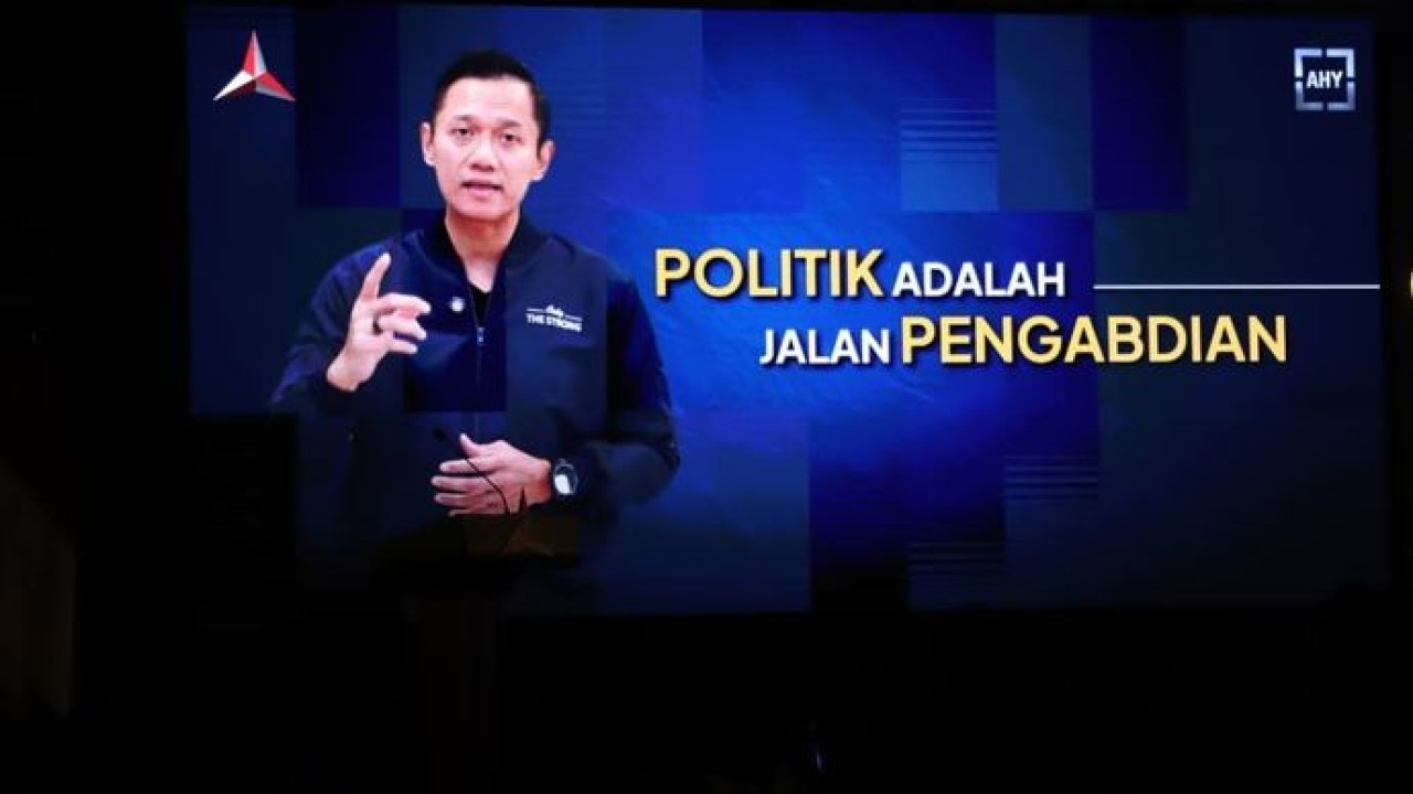 Ketua Umum Partai Demokrat Agus Harimurti Yudhoyono (AHY).