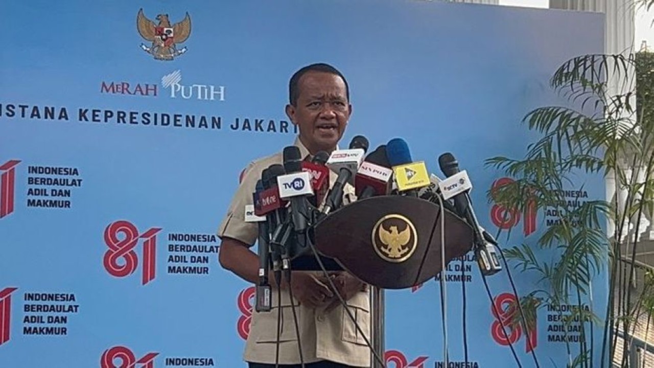 Menteri Energi Sumber Daya Mineral (ESDM) Bahlil Lahadalia. (Foto: NTVnews)