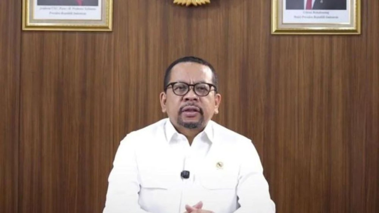 Kepala Badan Komunikasi (Ka Bakom) Pemerintah RI Muhammad Qodari memberikan informasi terbaru mengenai program-program strategis pemerintah dalam tayangan video yang diakses dari Badan Komunikasi Pemerintah RI di Jakarta, Selasa, 21 Juli 2026 (Antara)