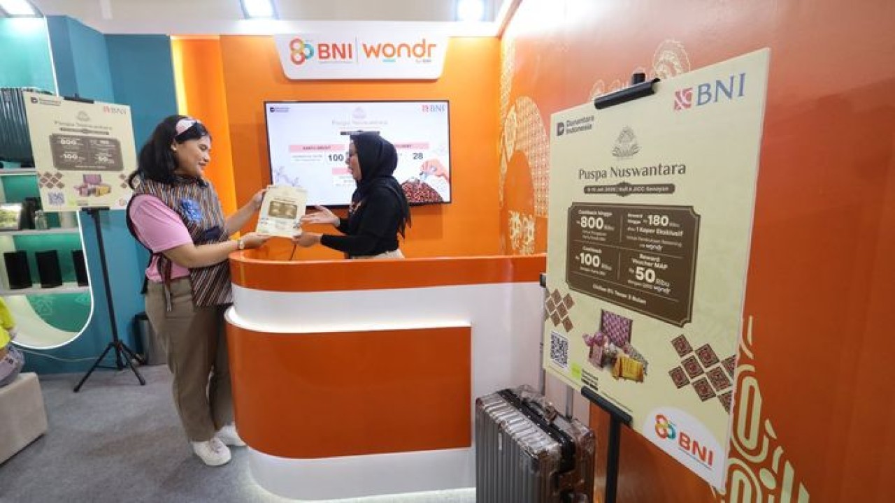 BNI Tebar Promo di Puspa Nuswantara 2026, Dorong Transaksi Digital UMKM Batik.