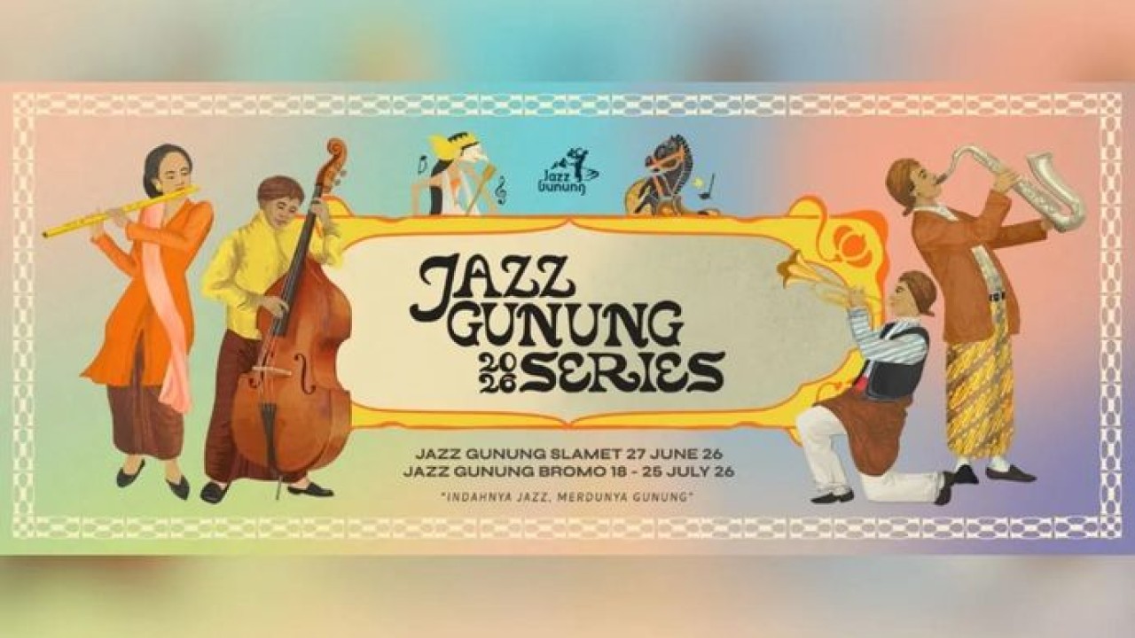 Jazz Gunung Series 2026 bersama BRI (Antara)