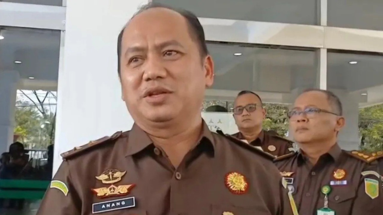 Kapuspenkum Kejaksaan Agung Anang Supriatna. ANTARA/Aris Rinaldi Nasution (Antara)