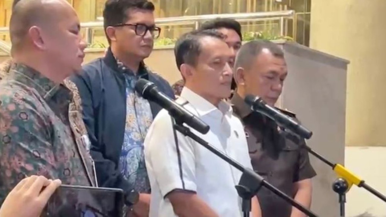 Jaksa Agung Muda Bidang Pengawasan (Jamwas) Kejaksaan Agung, Rudi Margono. (Ntvnews/Rizky)