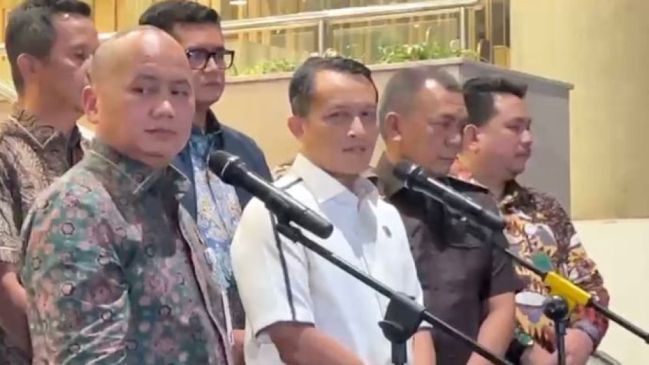 Jaksa Agung Muda Bidang Pengawasan (Jamwas) Kejaksaan Agung, Rudi Margono. (Ntvnews/Rizky)