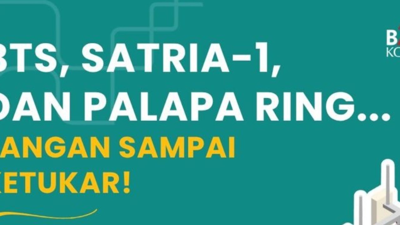 Tiga infrastruktur digital andalan BAKTI Komdigi. (Instagram)