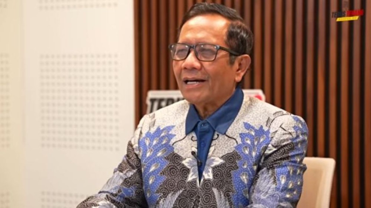 Mantan Menteri Koordinator Bidang Politik, Hukum, dan Keamanan (Menko Polhukam) Mahfud MD. (Foto: Istimewa)