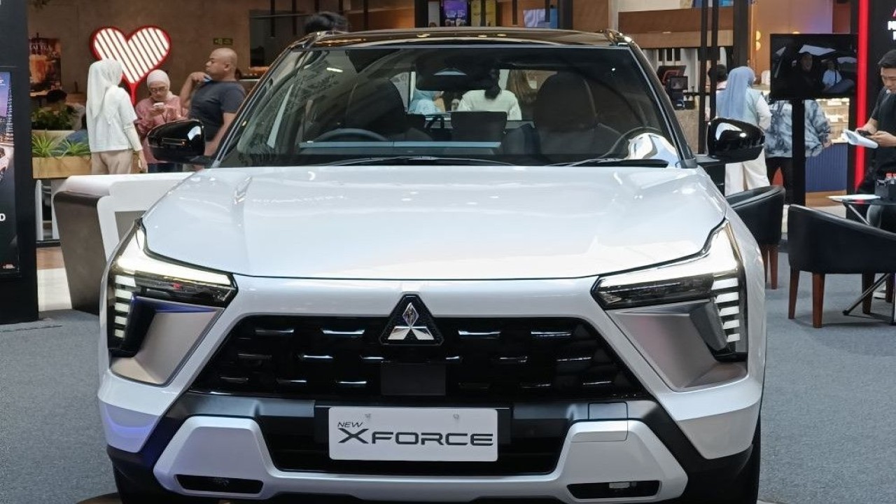 PT Mitsubishi Motors Krama Yudha Sales Indonesia (MMKSI) resmi meluncurkan Mitsubishi New Xforce di Indonesia pada Kamis (16/7/2026). (Foto: Adiantoro/NTV)