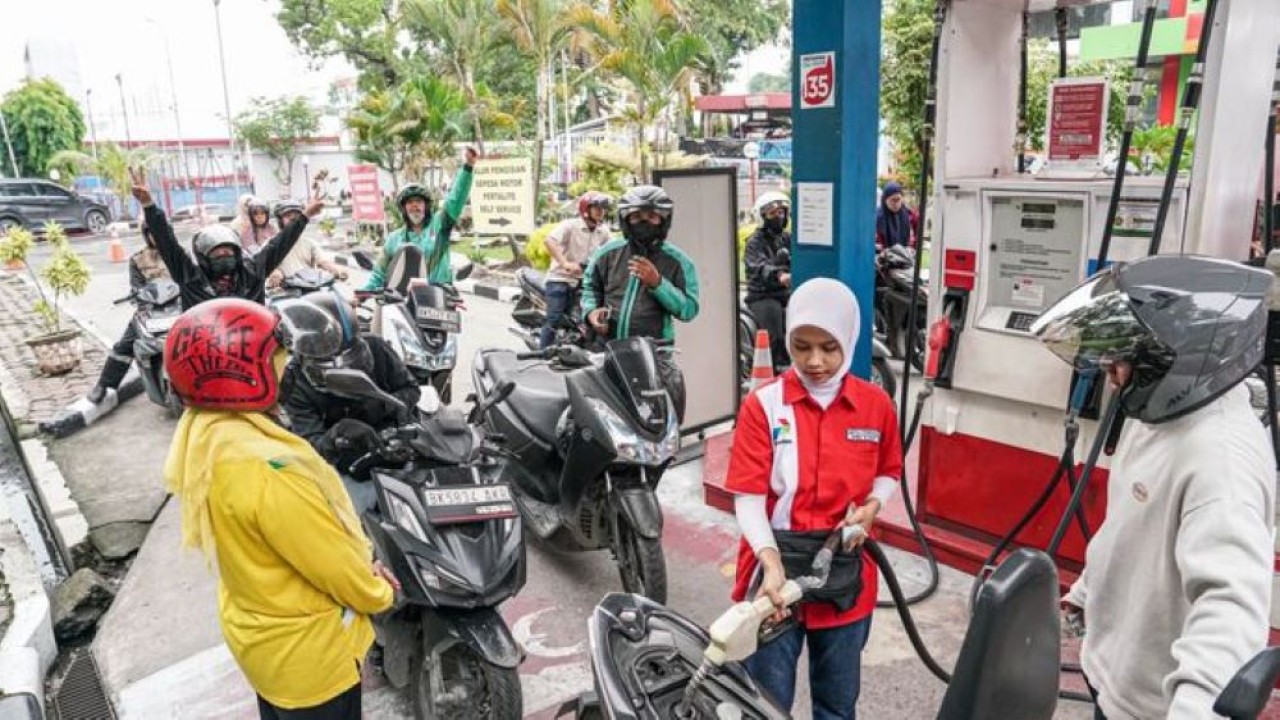 BPH Migas Kawal Upaya Pertamina Patra Niaga Sumbagut, Antrean BBM di SPBU Berangsur Terurai (DOK PERTAMINA)
